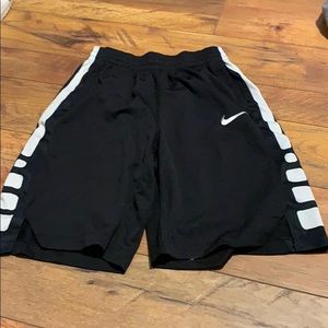 Black Nike basketball shorts